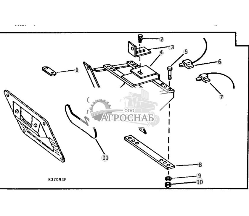 CB Radio Mounting Kit 